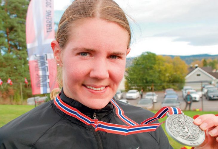 NYSATSING: Maria Sagnes Wågan har sanket ikke mindre enn 22 NM-medaljer totalt i løpet av de fem siste årene. Heretter vil medaljejakten hovedsakelig foregå på asfalt.